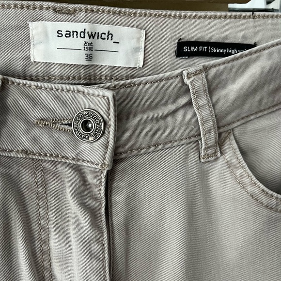 Sandwich crop pants - Picture 2 of 6